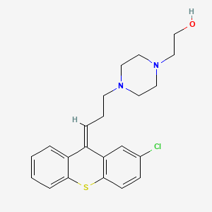 Структурна формула на Зуклопентиксол